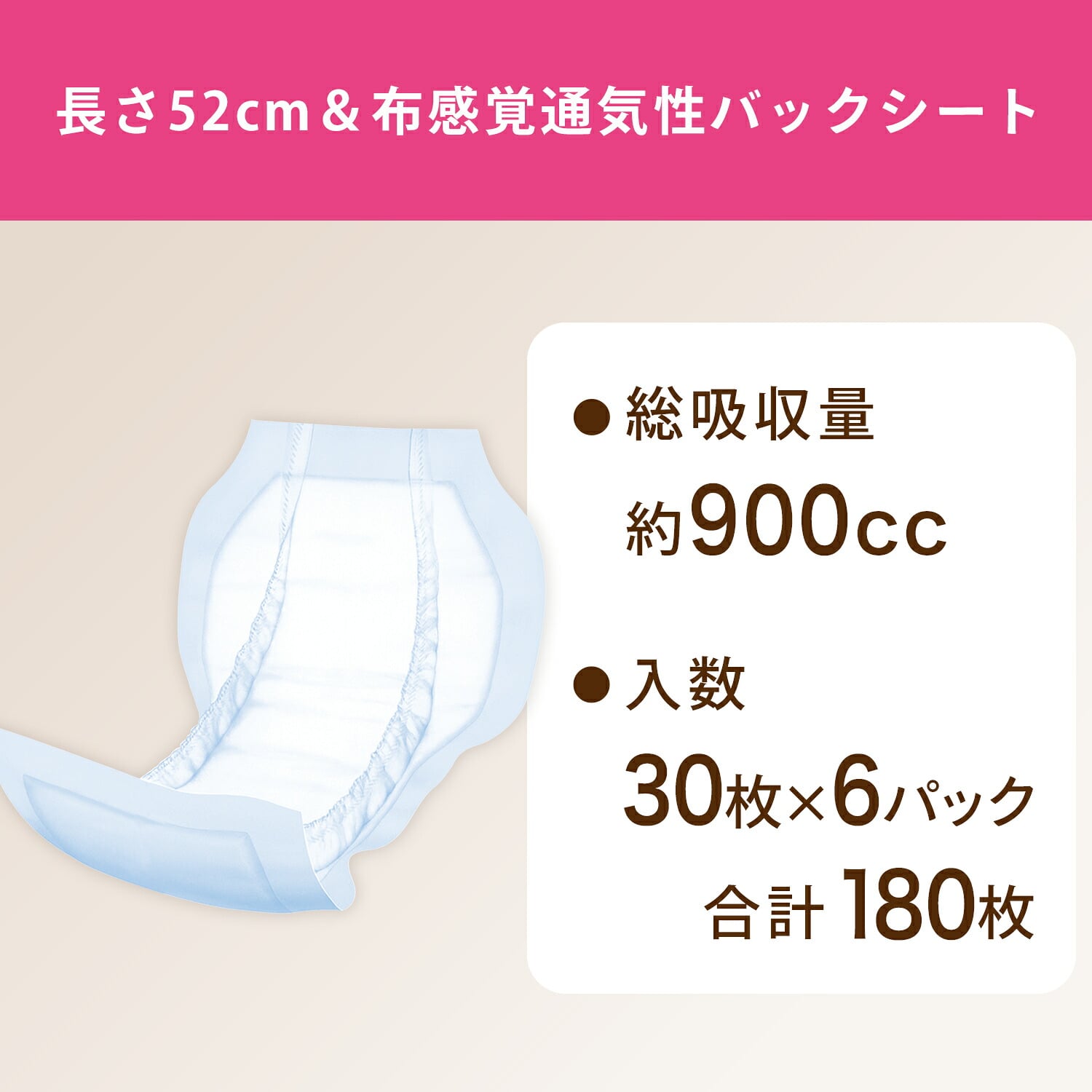 アクティ ワイドパッド スタンダードプラス 30枚×6パック | 山善