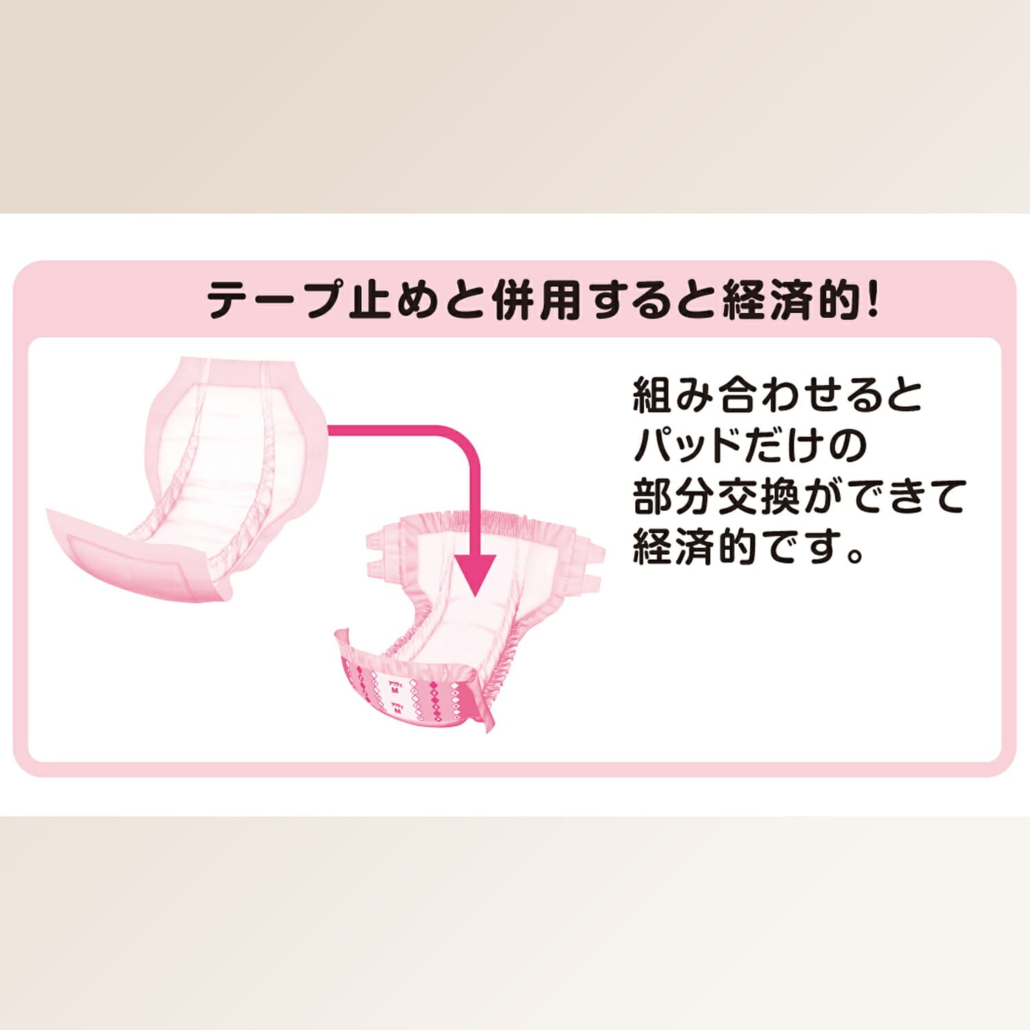 アクティ ワイドパッド 布感覚通気性 スタンダードプラス 30枚×6パック(180枚) (総吸収量約900cc) 日本製紙クレシア
