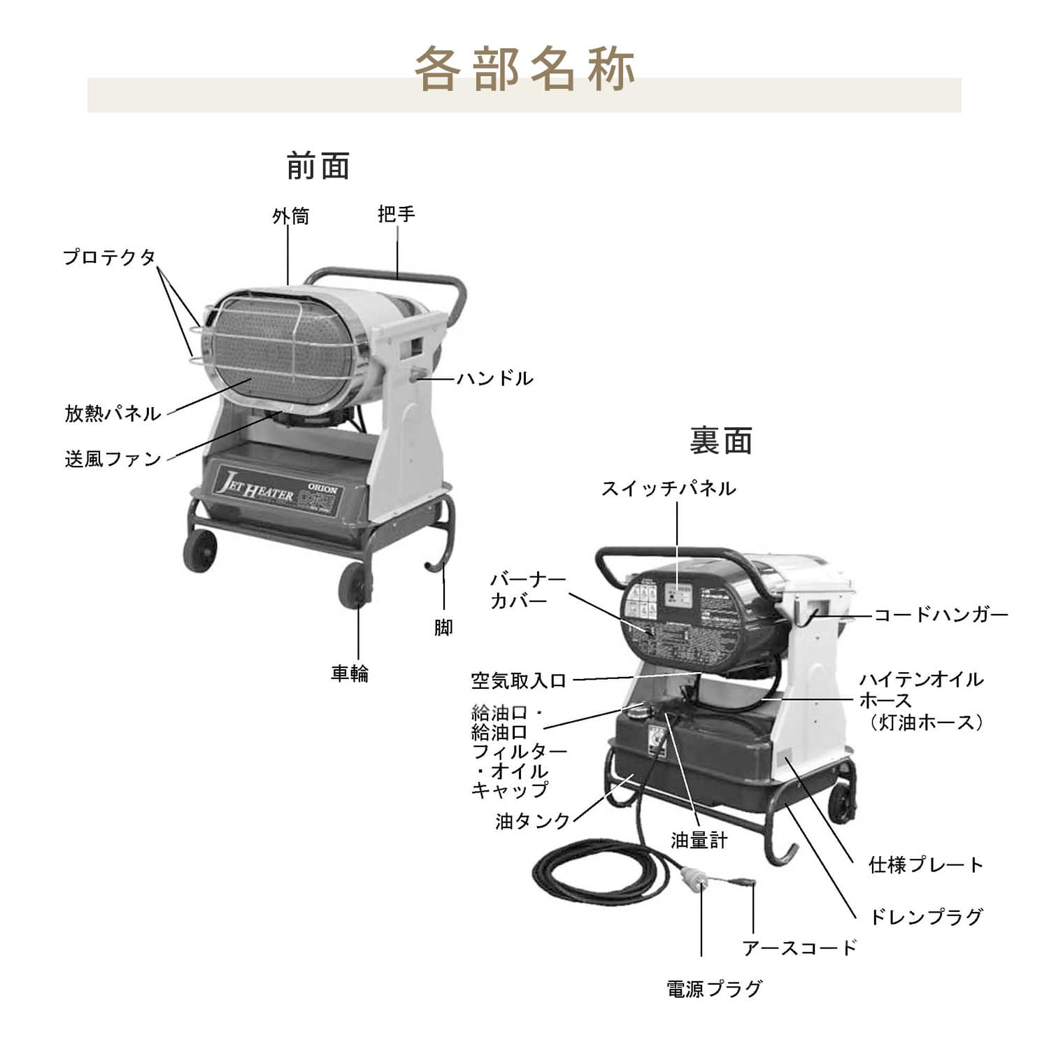 【代引不可】【法人・施設限定】 ジェットヒーター 業務用 ブライト型 14.1kW BRITE ロボ暖 HR120D1 ORION オリオン機械