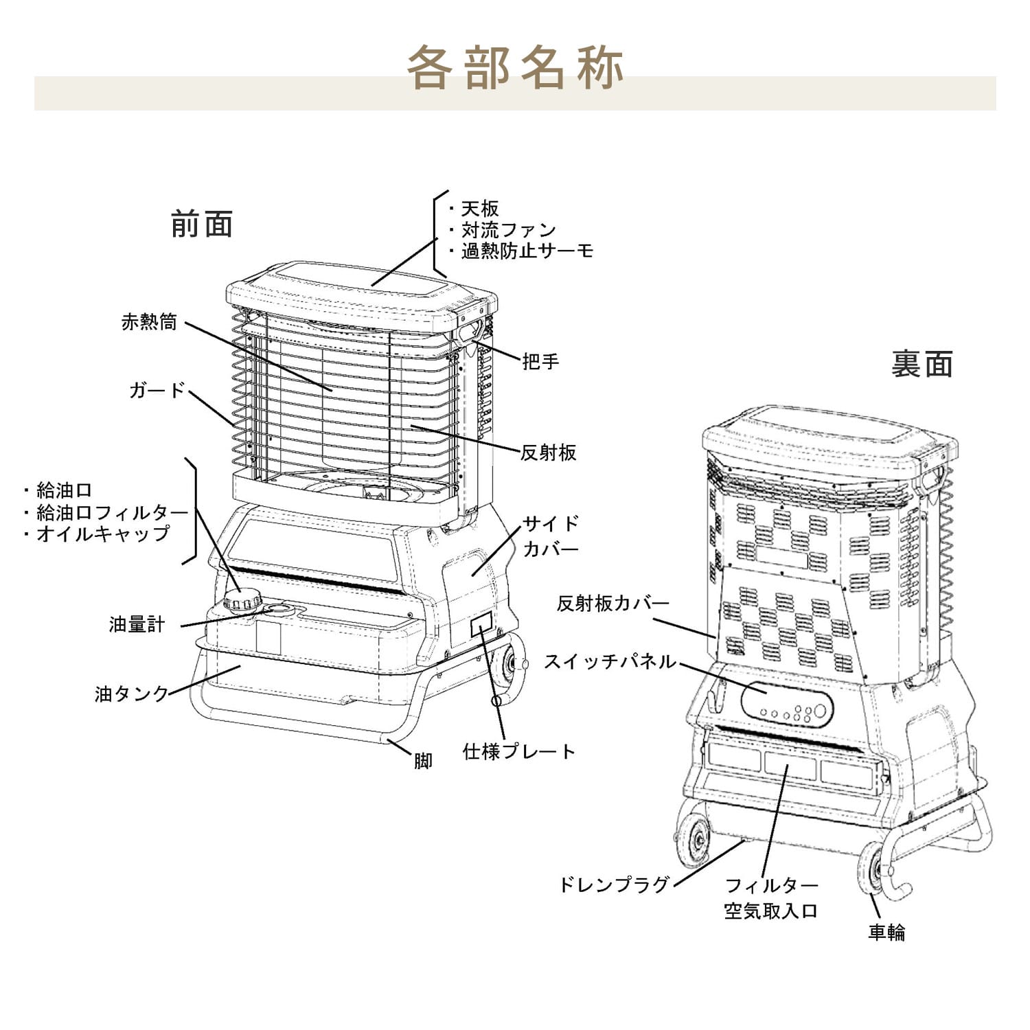 【代引不可】【法人・施設限定】 ジェットヒーター 業務用 ブライト型 ～18.2kW 前面加温 BRITE Kagayaki GHR240A1-R ORION オリオン機械