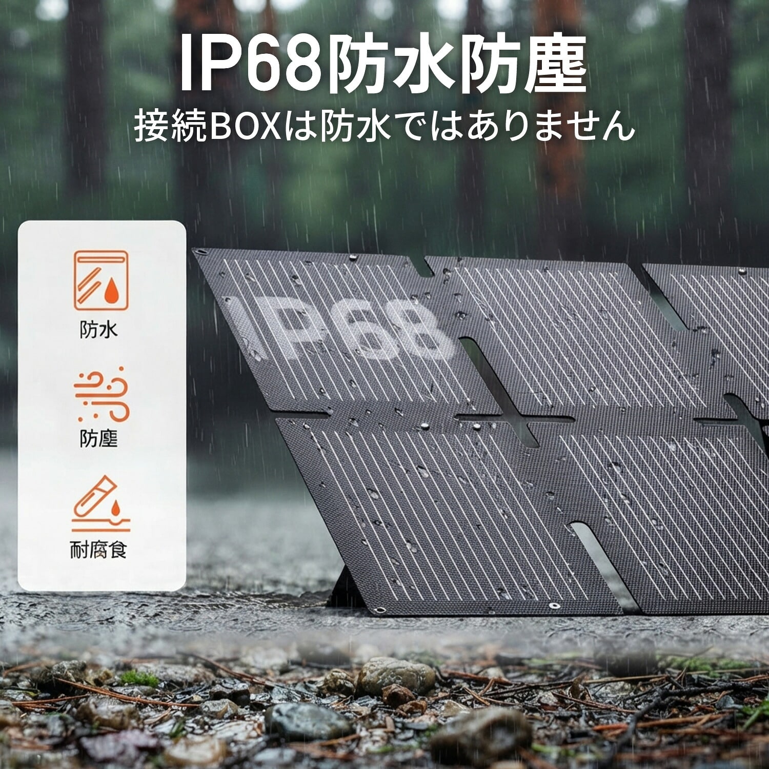 ポータブルソーラーパネル 100W 折りたたみ式 充電用 モバイルバッテリー・ポータブル電源対応 Solarpowa100(F100) Bigblue Tech ビッグブルーテック