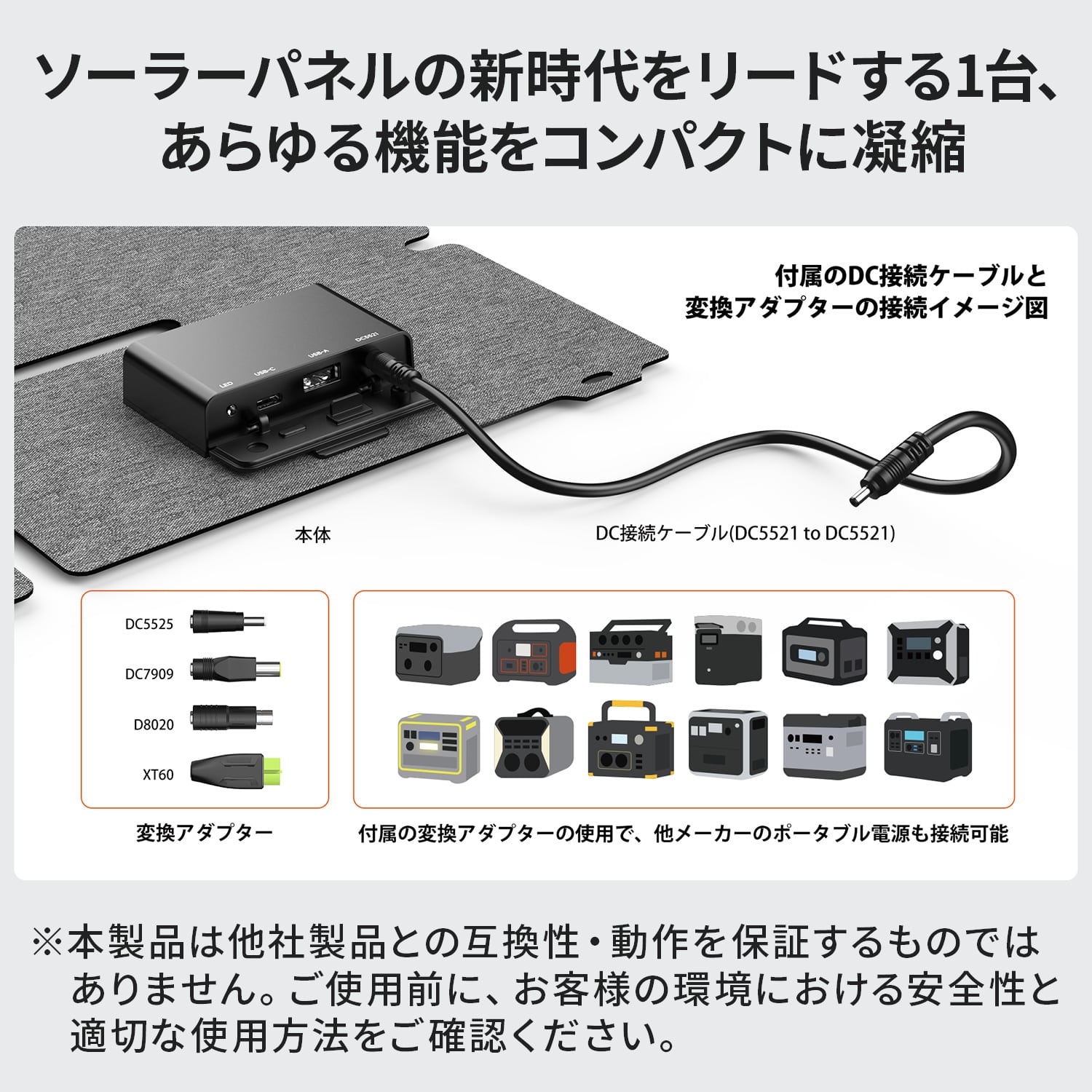 高効率太陽光充電器 34W 超軽量 モバイルバッテリー・ポータブル電源対応 SolarPowa35(F35) Bigblue Tech ビッグブルーテック