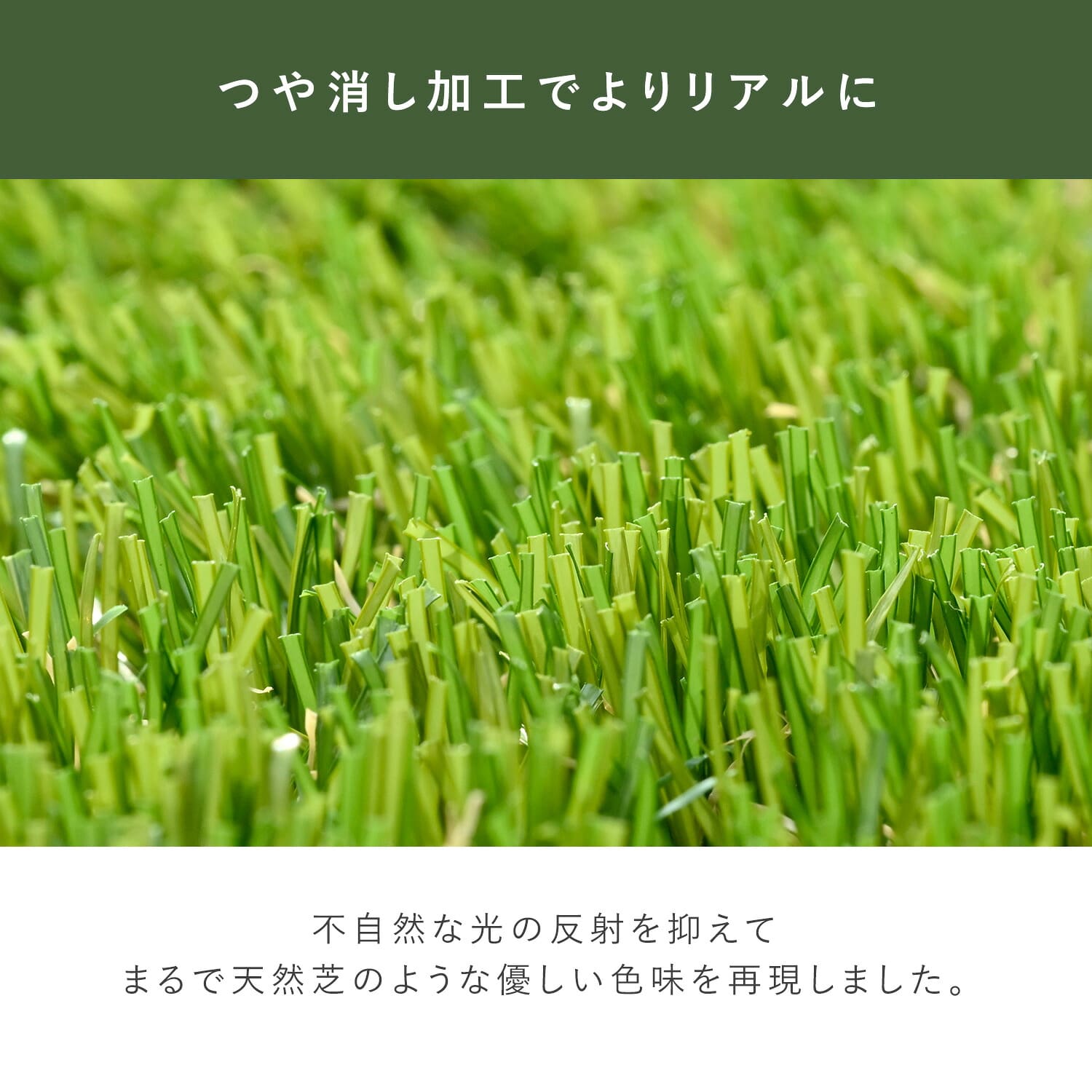 全面透水 人工芝 芝丈35mm 高密度52万本/平方メートル (幅1m～2m×奥行2m～20m) U字ピン付属 山善 YAMAZEN