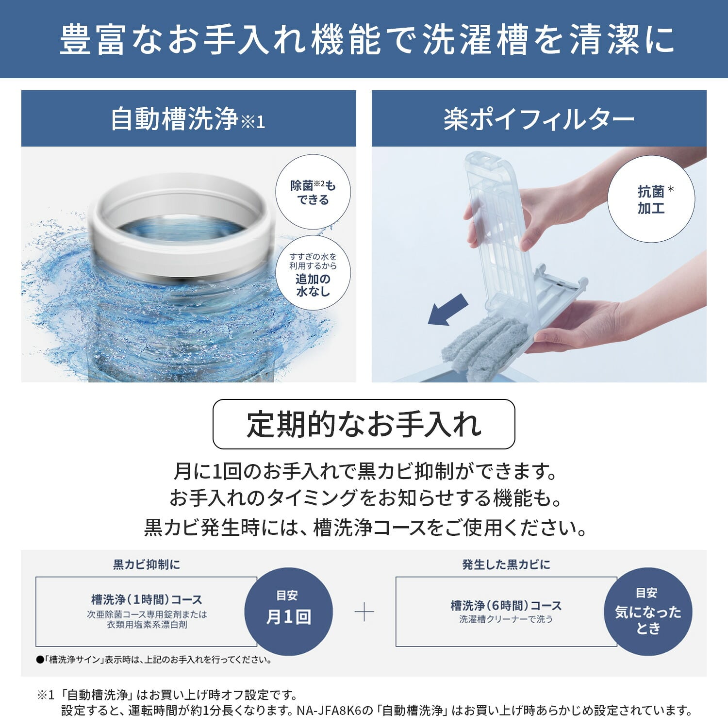 全自動洗濯機 10kg 縦型 柔軟剤自動投入 槽風乾燥 対応 NA-FA10K6 パナソニック Panasonic