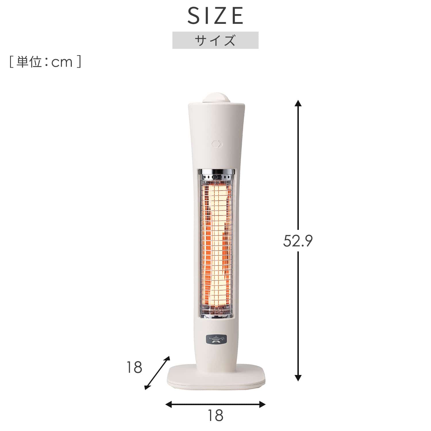 グラファイトヒーター 遠赤外線 速暖 (200W/400W) 2段階切替 AEH-G400A アラジン Aladdin