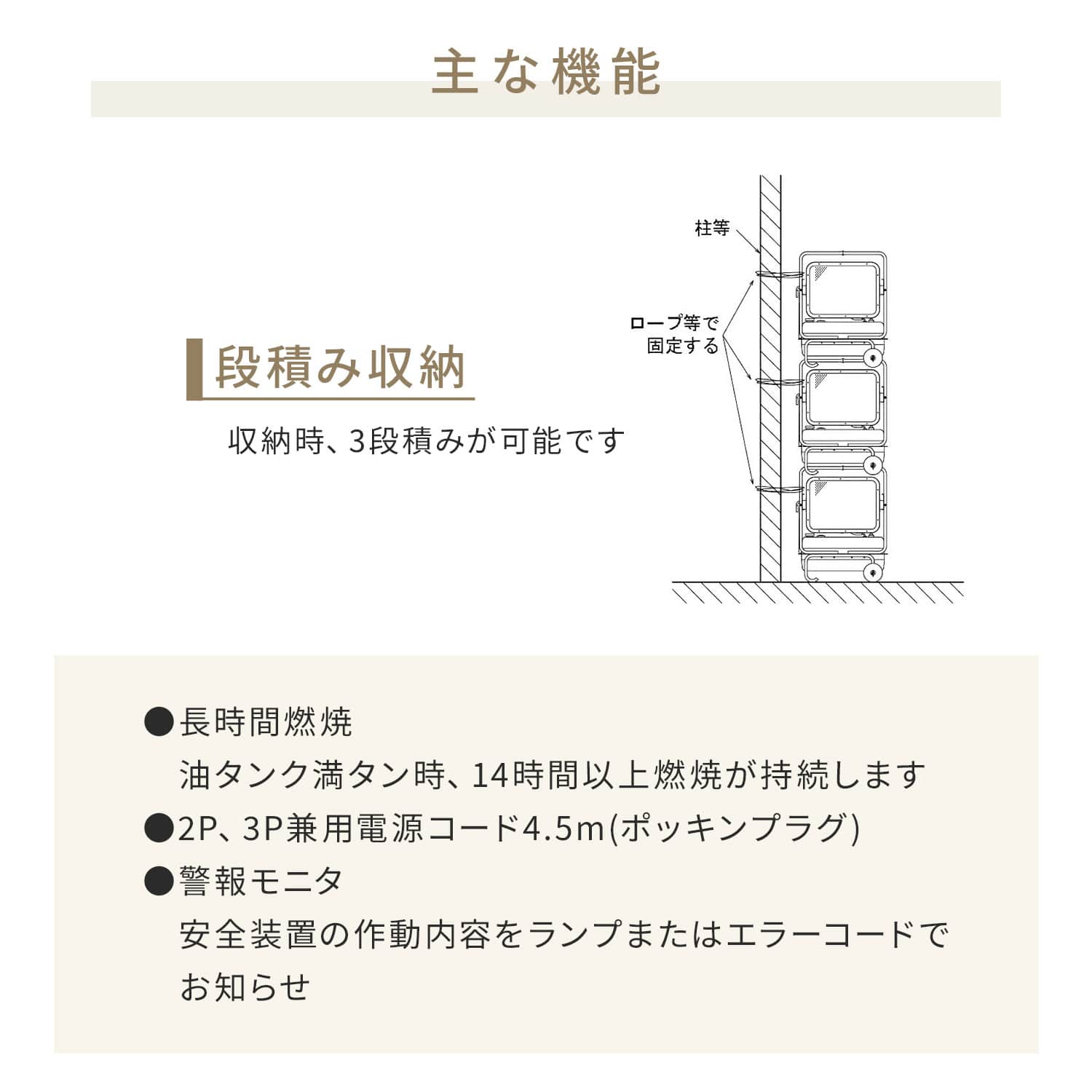 【代引不可】【法人・施設限定】 ジェットヒーター 業務用 ブライト型 35.0kW BRITE HR330E-L ORION オリオン機械